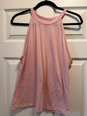 VSX Light Pink High Neck Tank Top